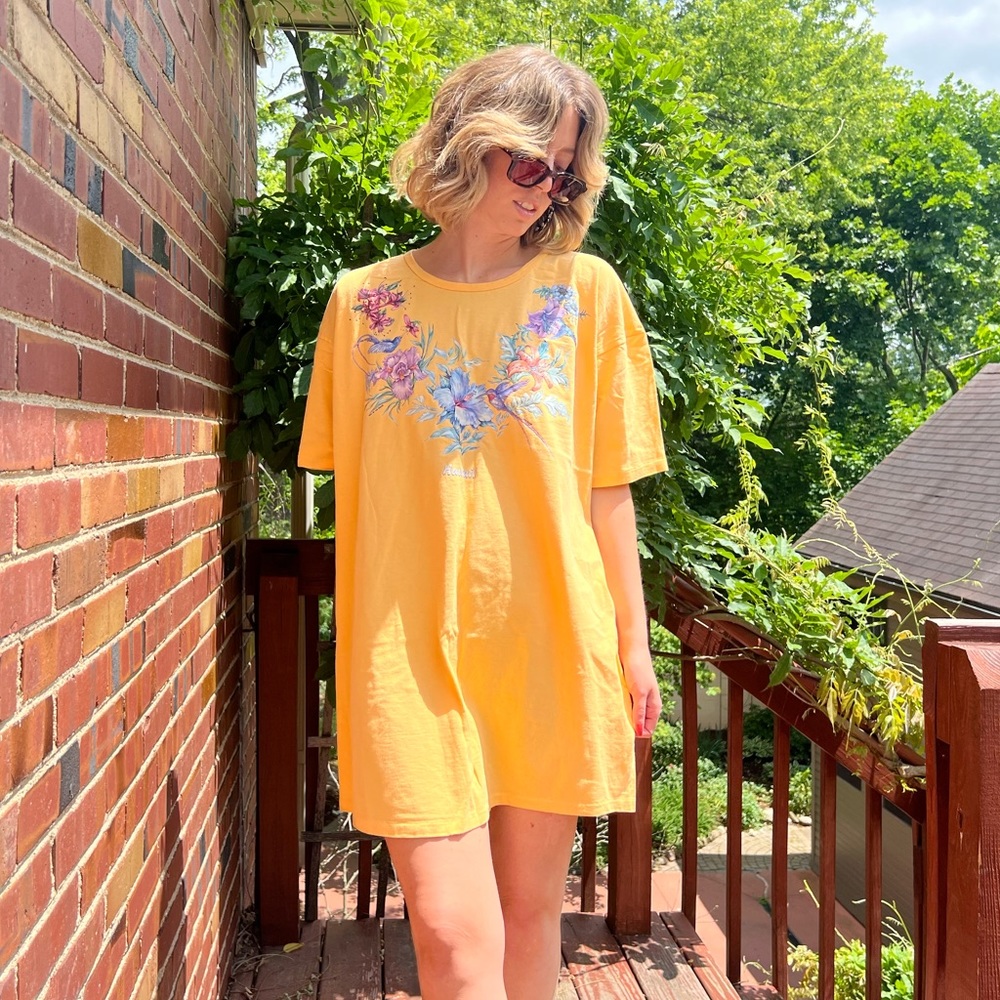 Vintage Hawaii Oversized Lounge Shirt